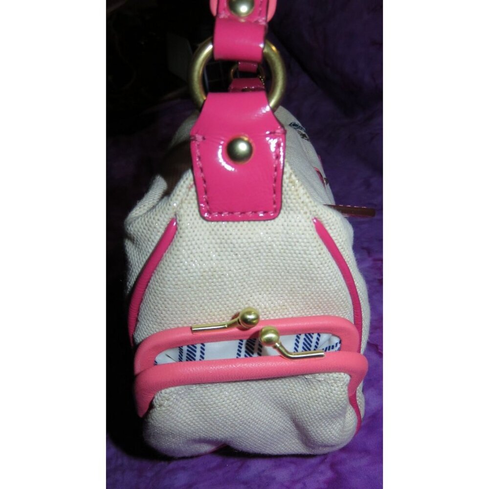 SOLD Coach 2008 Bonnie Cashin Carry Limited Edition Leather & Double Kisslock - Picture 4 of 12